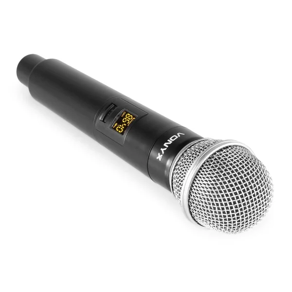 Vonyx WM55 Microphone sur Batterie Plug-and-Play UHF sans Fil