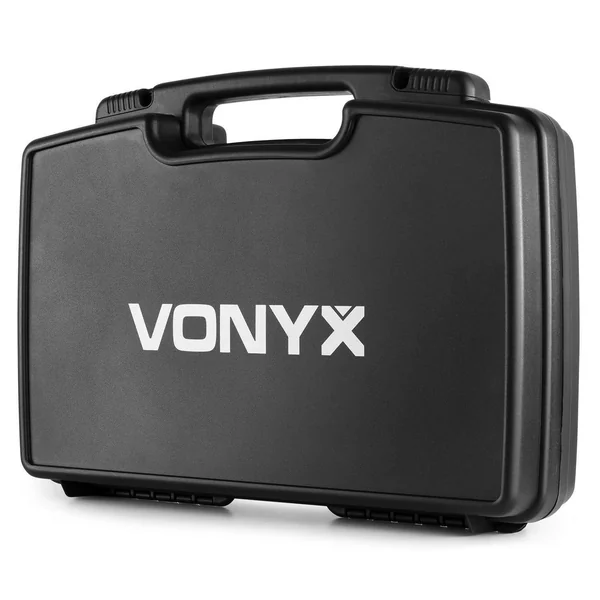 Vonyx WM82 - Set de 2 Microphones sans Fil avec Émetteurs de Poche UHF, et Valise