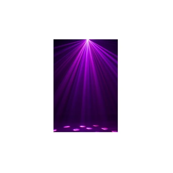 VORTEX Eliminator - Effet LED 80W multi gobo + shake + strobe