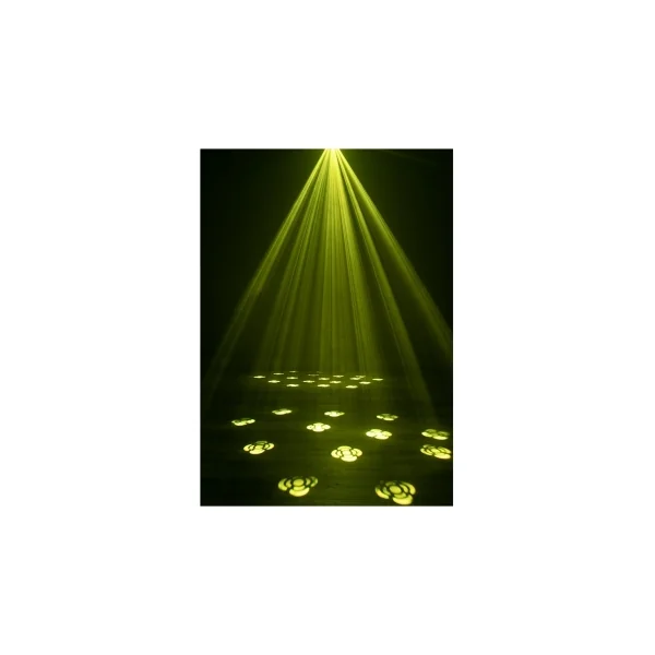 VORTEX Eliminator - Effet LED 80W multi gobo + shake + strobe
