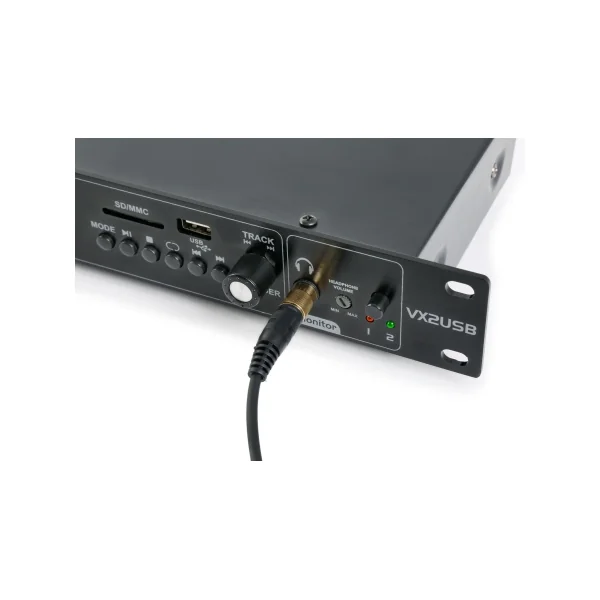 VX2USB Vonyx double lecteur enregistreur USB SD Bluetooth rackable