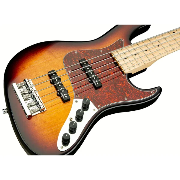 Will Lee MetroLine 22-Fret Swamp Ash 5-String (GER, MN) - '59 burst transparent