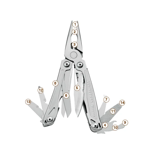 Wingman Leatherman Pince multifonction avec étui